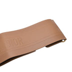 Dior D Waist Belt Leather Embossed Logo — view 6