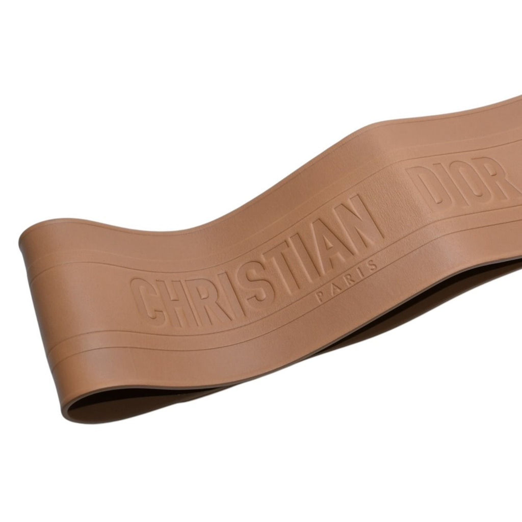 Dior D Waist Belt Leather Embossed Logo — view 7