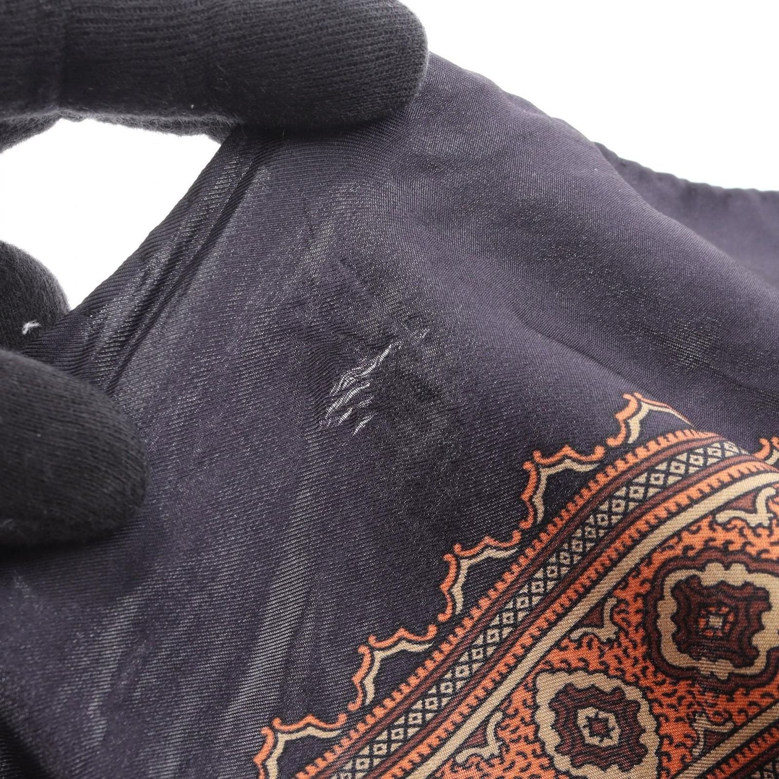 Saint Laurent Paris Scarf All Over Silk — view 5
