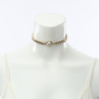 Chanel Choker CC Logo Necklace — view 6