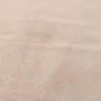 Louis Vuitton Shawl Monogram Ecru Silk Wool Scarf — view 8