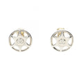 Chanel Earrings CC Logo Stainless Steel