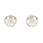 Chanel Earrings CC Logo Stainless Steel