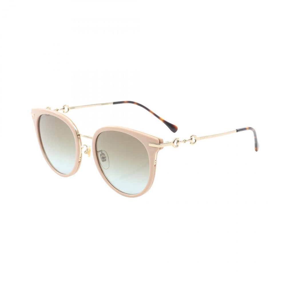 Gucci Sunglasses Horsebit Asian Fit Beige Eyewear — view 2