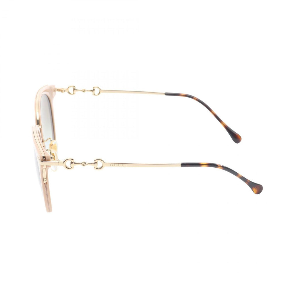 Gucci Sunglasses Horsebit Asian Fit Beige Eyewear — view 3