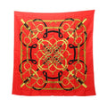 Hermes Scarf Carre 90 Eperon D'or Silk