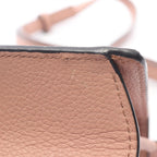 Loewe Shoulder Bag Barcelona Small Dark Pink Leather — view 8