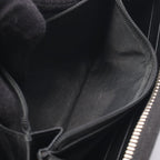 Gucci Round Wallet GG Supreme Black Canvas Leather — view 5