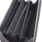 Gucci Round Wallet GG Supreme Black Canvas Leather — view 3