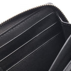Gucci Round Wallet GG Supreme Black Canvas Leather — view 7