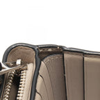 Loewe Bifold Wallet Anagram Compact Zip Green Brown Leather — view 8