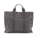 Hermes Tote Her Line MM Dark Gray Canvas Her MM