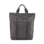 Hermes Tote Her Line Cabas Dark Gray Canvas