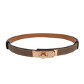 Hermes Kelly 18 Belt Veau Epsom Beige Etoupe Gold SA
