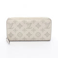 Louis Vuitton Round Wallet Zippy Blanc Leather