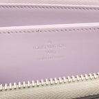 Louis Vuitton Round Wallet Zippy Blanc Leather — view 5