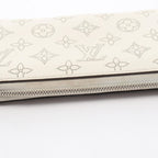 Louis Vuitton Round Wallet Zippy Blanc Leather — view 7