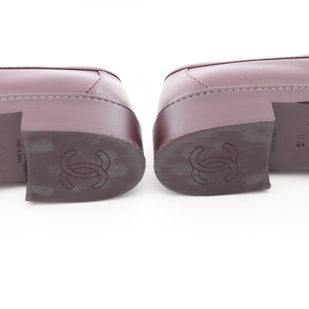 Chanel Loafers Quilted Leather — view 7