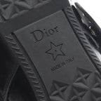Dior Punk Ballerina Leather Flat Shoes — view 7