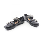 Dior Punk Ballerina Leather Flat Shoes — view 3