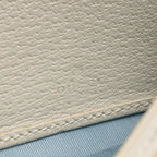 Gucci Bifold Wallet Padlock Bi Star White Leather Chain — view 4