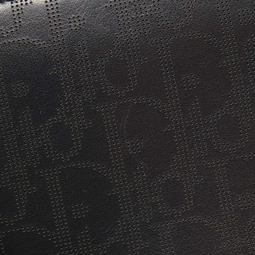 Dior Round Wallet Black Leather — view 6