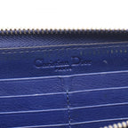 Dior Round Wallet Lady Navy Patent Leather Cannage Handbag — view 4