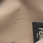 Fendi Card Case by the Way Pink Beige Leather by the Way — view 4