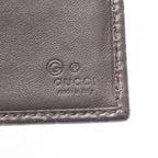 Gucci Bifold Wallet Micro Guccissima Dark Brown Leather Guccissima — view 4