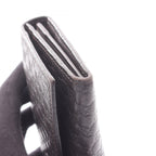 Gucci Bifold Wallet Micro Guccissima Dark Brown Leather Guccissima — view 6