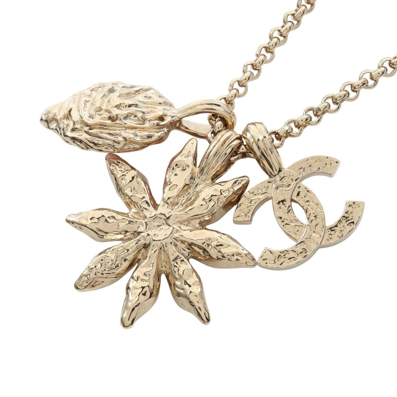 Chanel Necklace CC Logo Visual Long — view 2