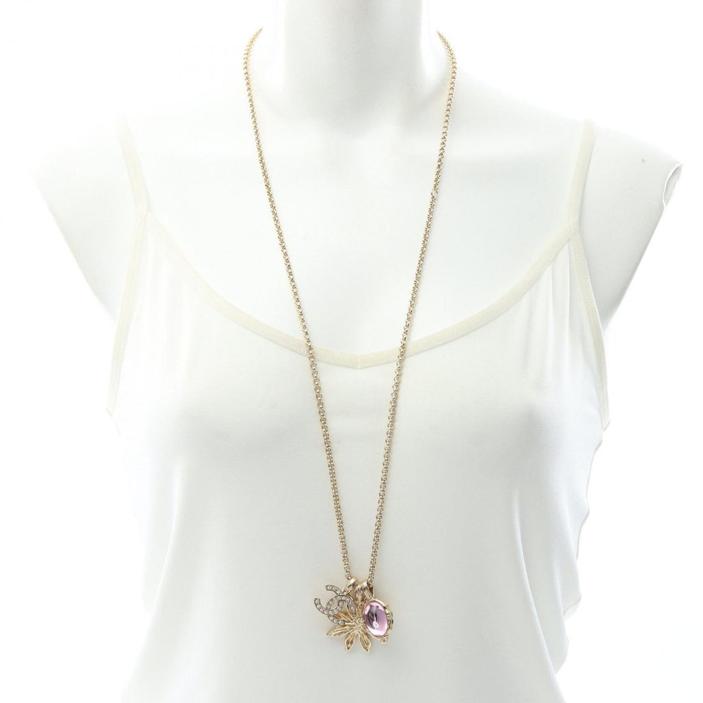 Chanel Necklace CC Logo Visual Long — view 6
