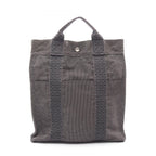 Hermes Backpack Her Line a Dos MM Dark Gray Canvas Her