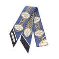 Hermes Scarf Lift Profile Navy Silk