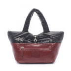 Chanel Tote Coco Cocoon Small Reversible Black Nylon Leather Small — view 6