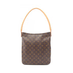 Louis Vuitton Shoulder Bag Looping GM Canvas Leather