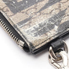 Gucci Clutch GG Carre Brown Black Beige — view 5