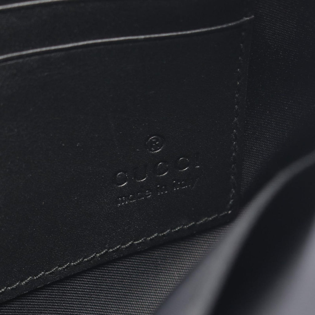 Gucci Clutch GG Carre Brown Black Beige — view 4