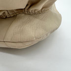 Saint Laurent Shoulder Bag Rive Gauche Naja Beige Ruffle Leather — view 7