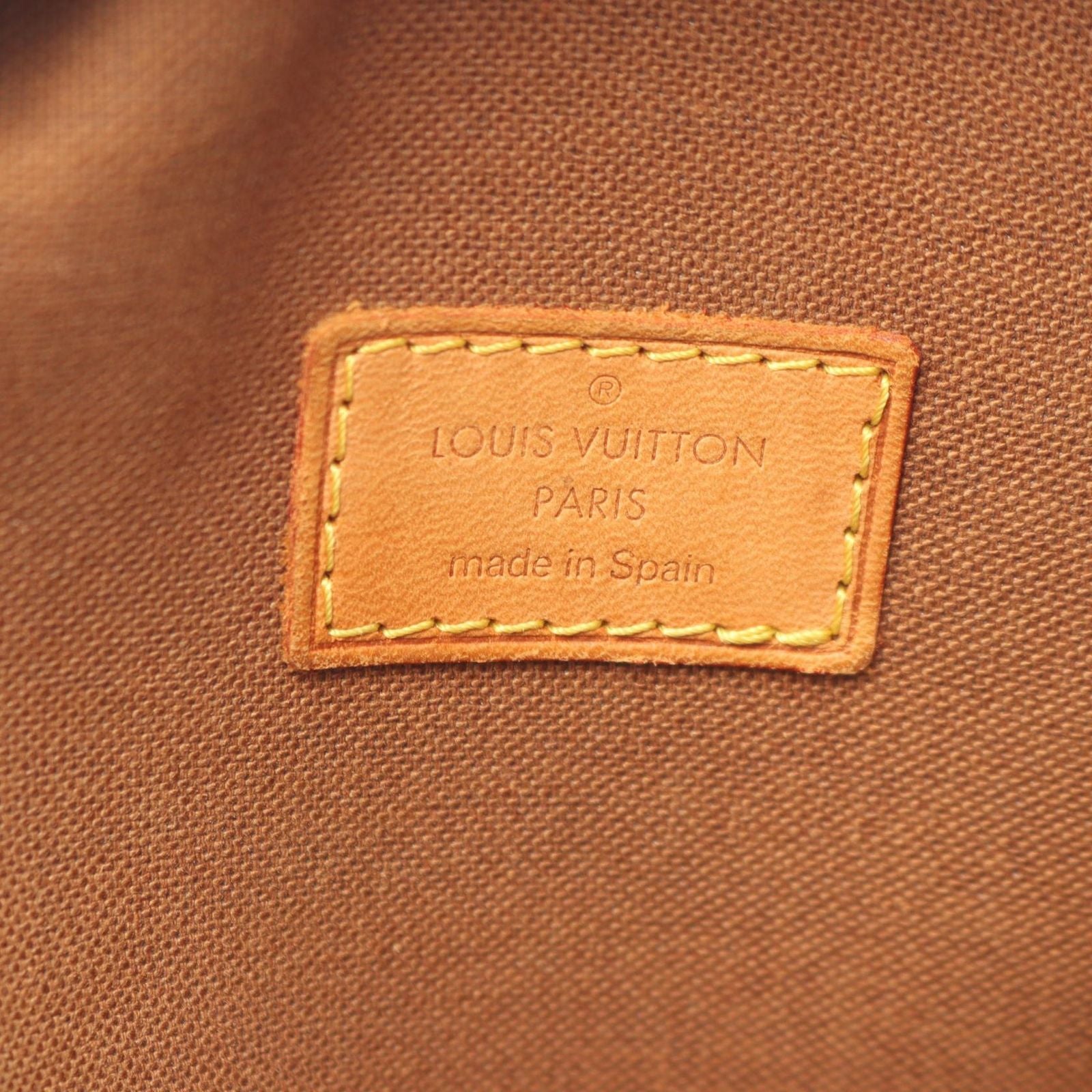 Louis Vuitton Waist Bag Pochette Gange Canvas Leather — view 4
