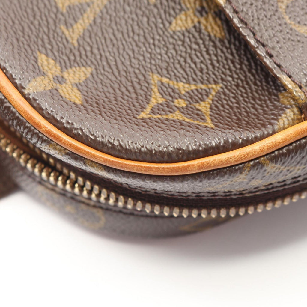 Louis Vuitton Waist Bag Pochette Gange Canvas Leather — view 8