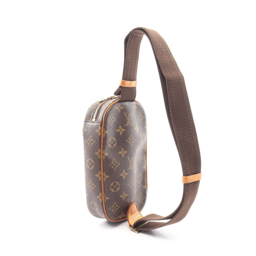 Louis Vuitton Waist Bag Pochette Gange Canvas Leather — view 2