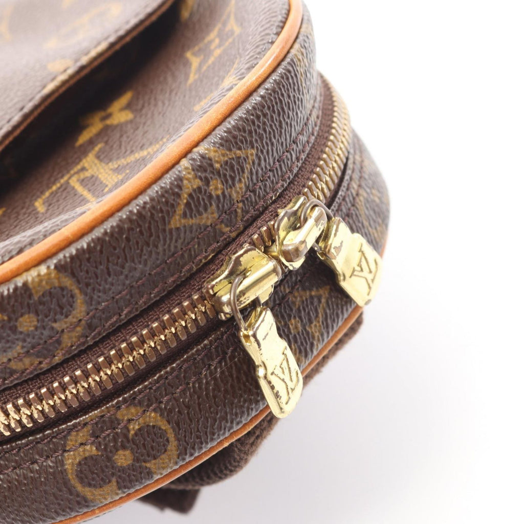 Louis Vuitton Waist Bag Pochette Gange Canvas Leather — view 9