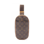 Louis Vuitton Waist Bag Pochette Gange Canvas Leather