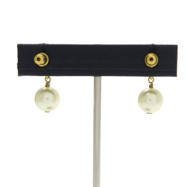 Dior CD Navy Earrings — view 3
