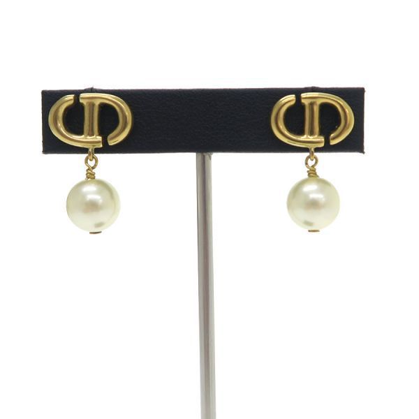 Dior CD Navy Earrings