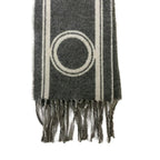 Hermes Bandore Cashmere Scarf Shawl Gray — view 3