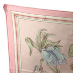 Hermes Carre 90 Flower Blooming Coastal Street Scarf All Over Pattern Pink — view 2