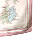 Hermes Carre 90 Flower Blooming Coastal Street Scarf All Over Pattern Pink — view 4