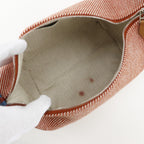 Hermes Bride-a-Brac PM Pouch Wool Red Handbag — view 6